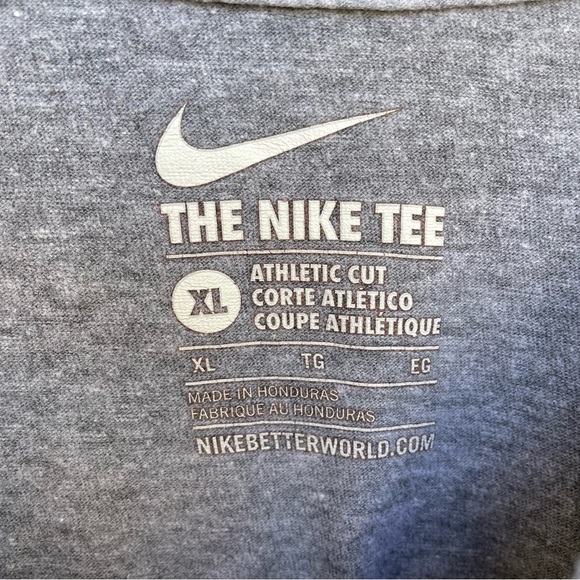 Nike Heather Grey Washington State Basketball Graphic Tee XL - Picture 7 of 8